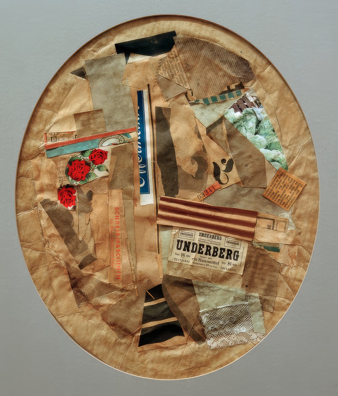 Oval (Underberg) av Kurt Schwitters