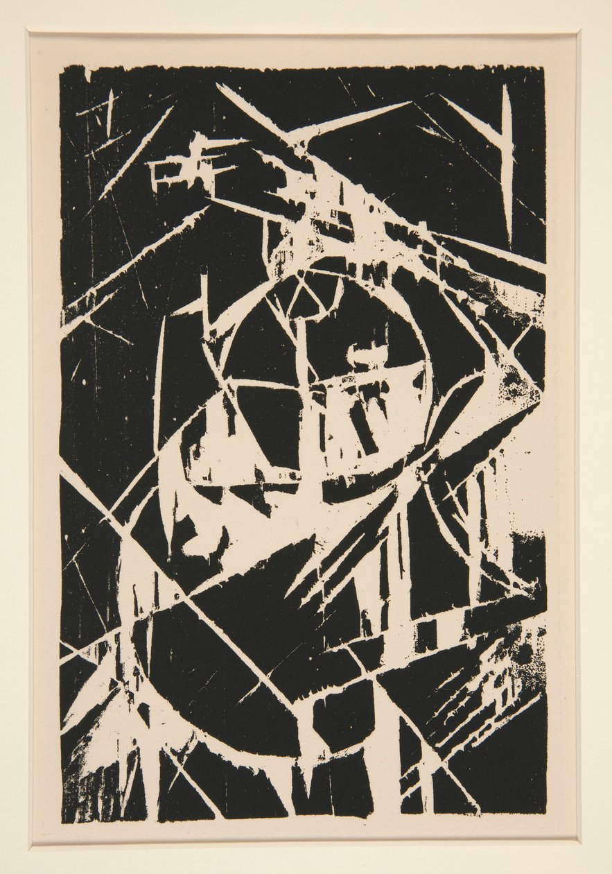 Plate XII fra The Kestner Book av Kurt Schwitters