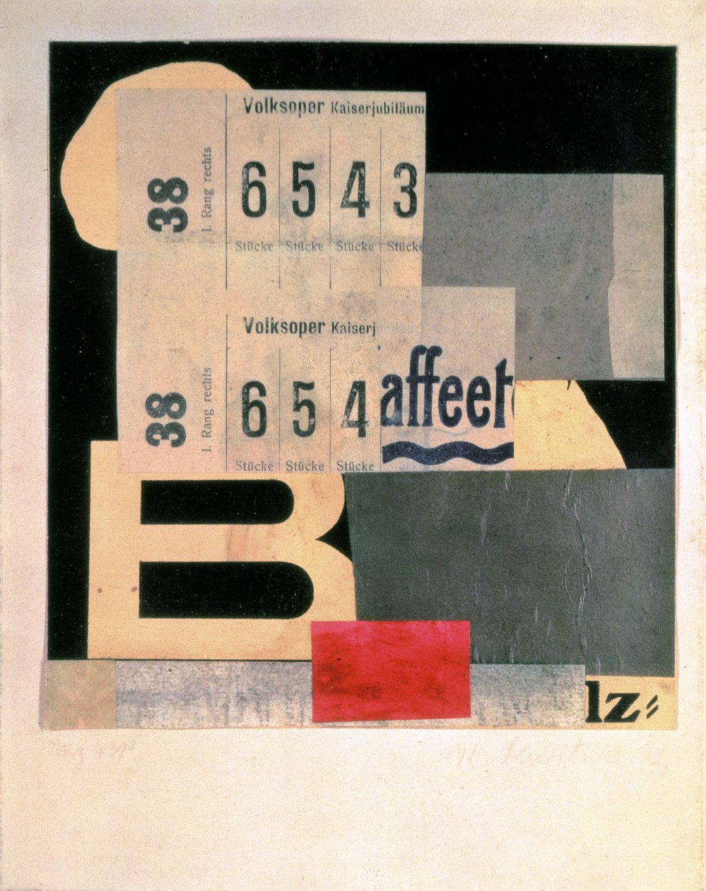 Ukjent bilde av Kurt Schwitters