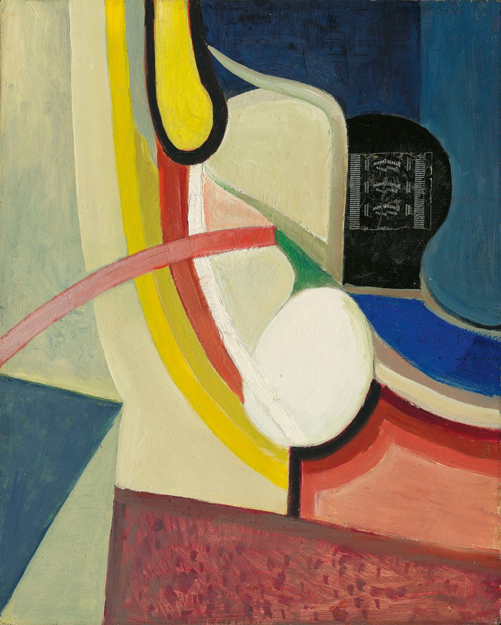Uten tittel Godt humør, ca 1945. av Kurt Schwitters