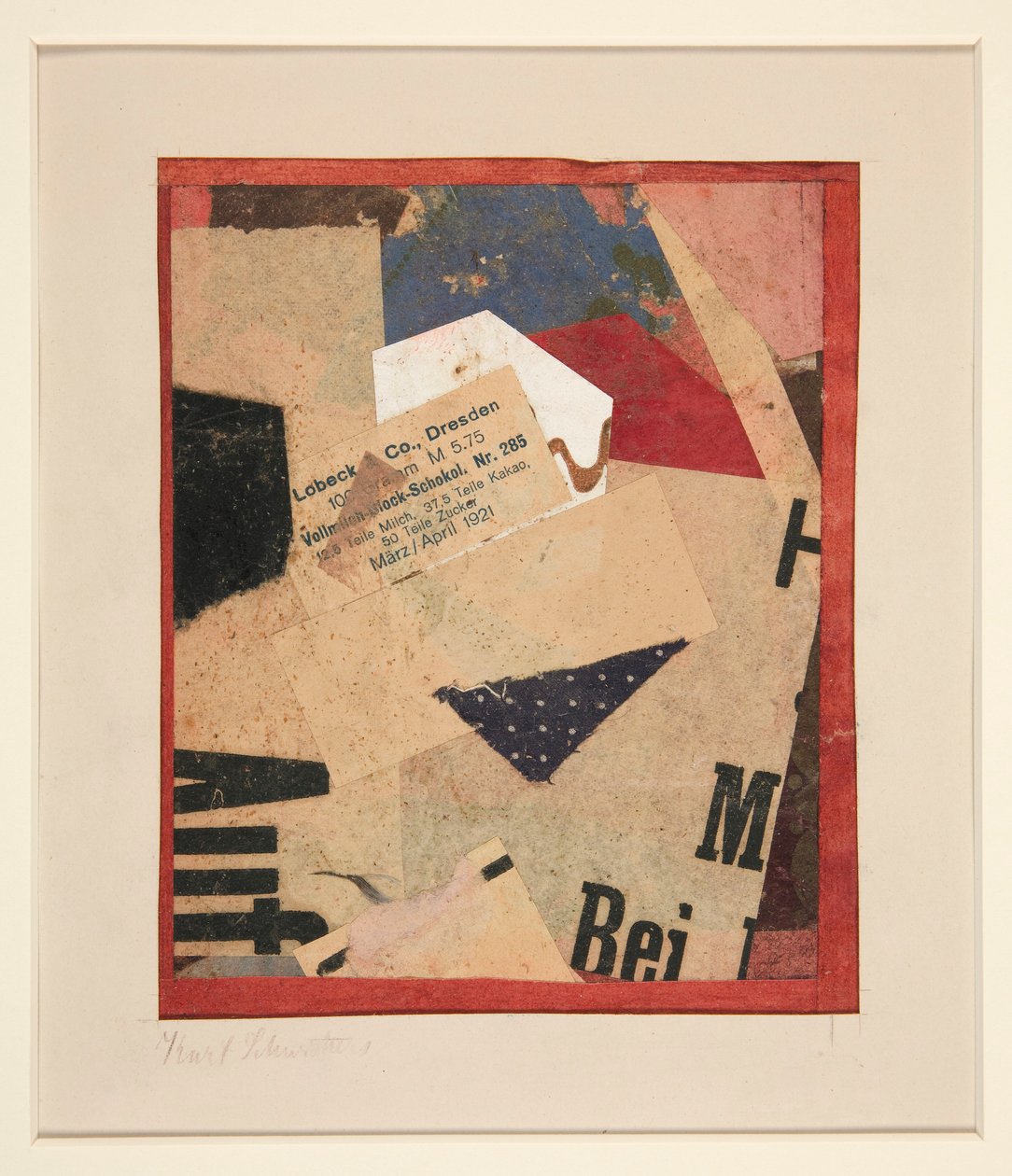 Uten tittel [Lobeck & Co., Dresden] av Kurt Schwitters