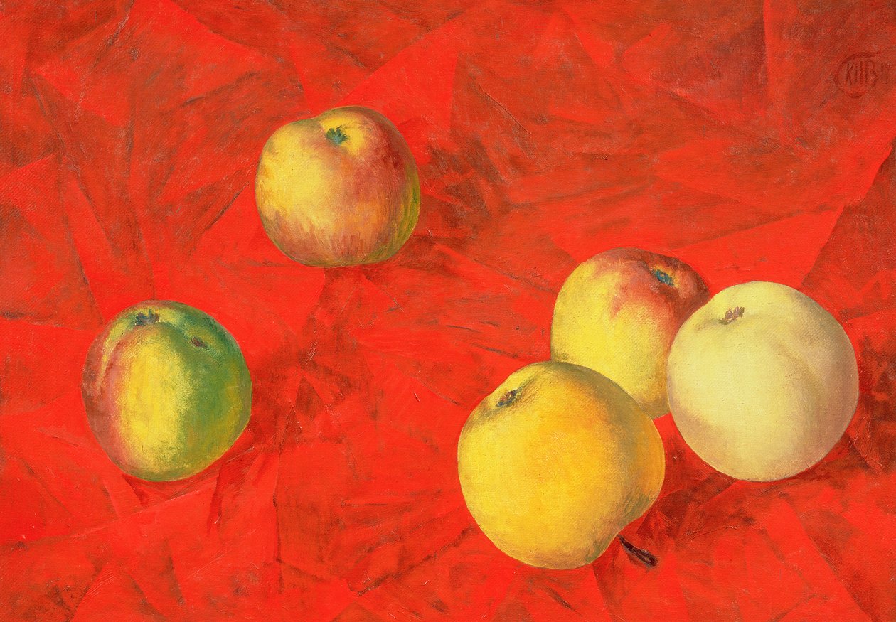 Epler, 1917 av Kuzma Sergeevich Petrov Vodkin
