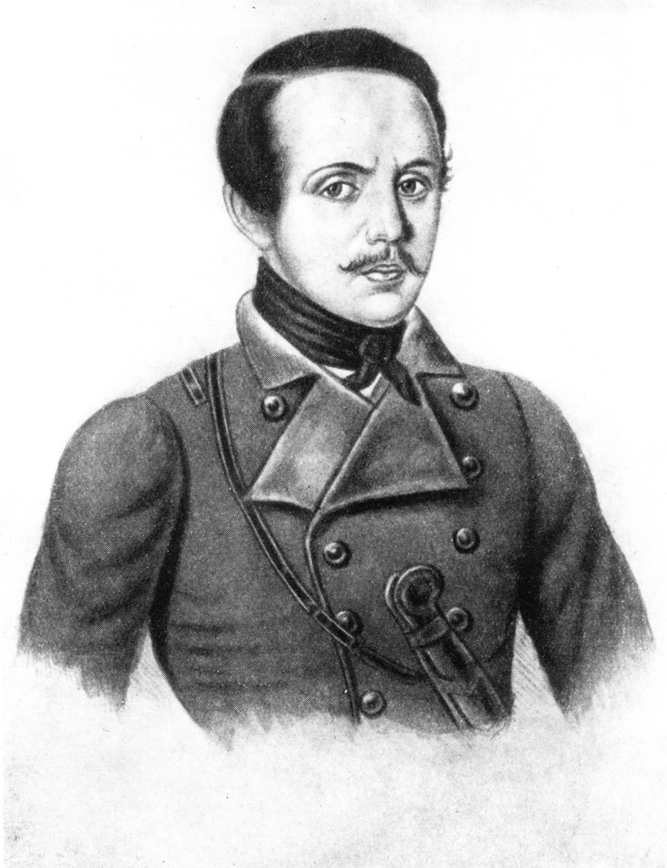 Mikhail Yurievich Lermontov (1814-41) av Kyrill Antonovitch Gorbunov