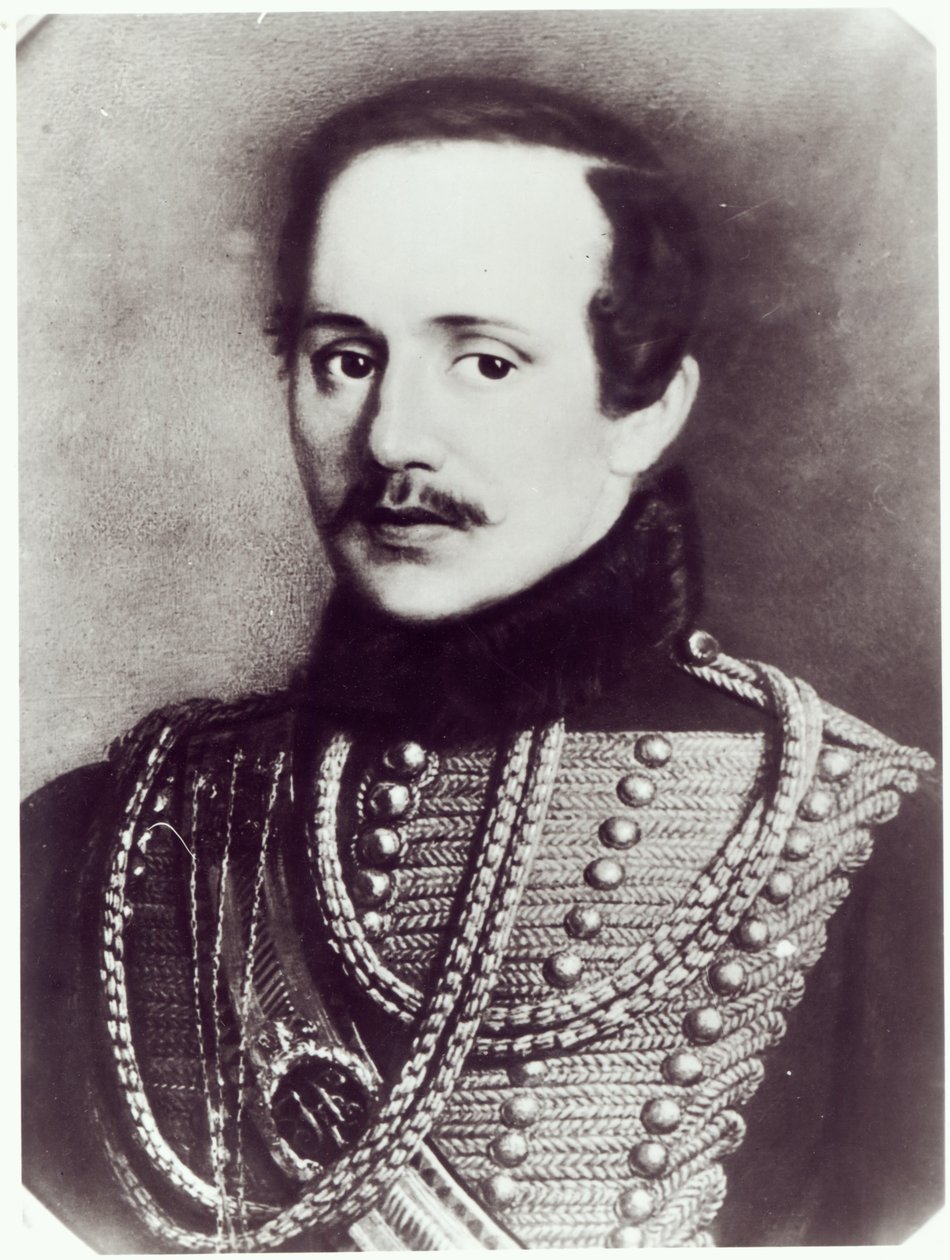 Mikhail Yurievich Lermontov (1814-41) av Kyrill Antonovitch Gorbunov