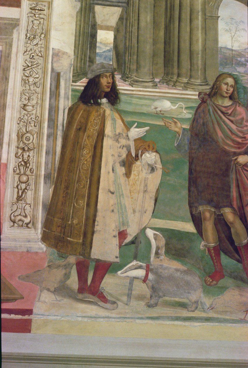 The Life of St. Benedict (detalj) av L. and Sodoma, G. Signorelli