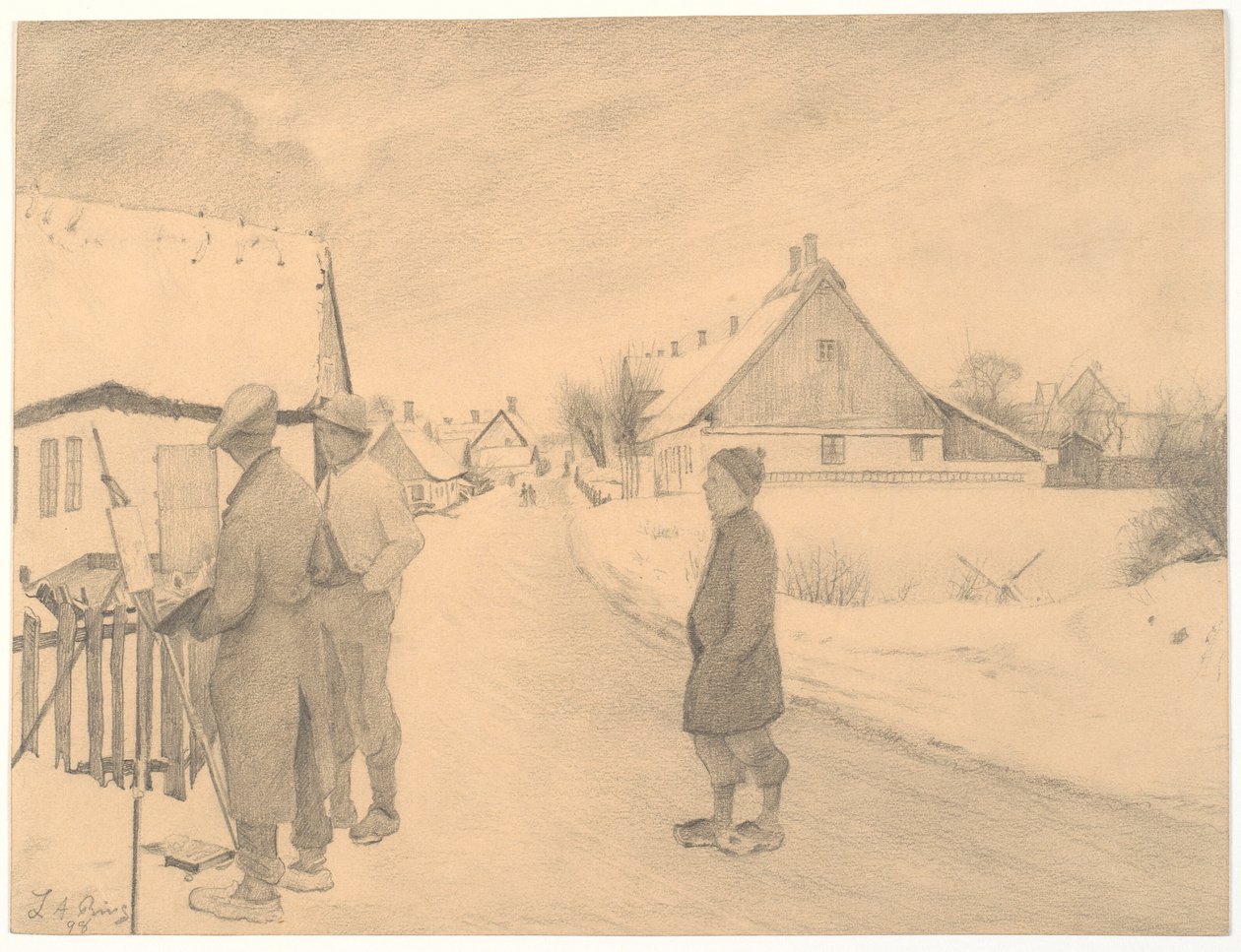 Maleren i bygda av Laurits Andersen Ring