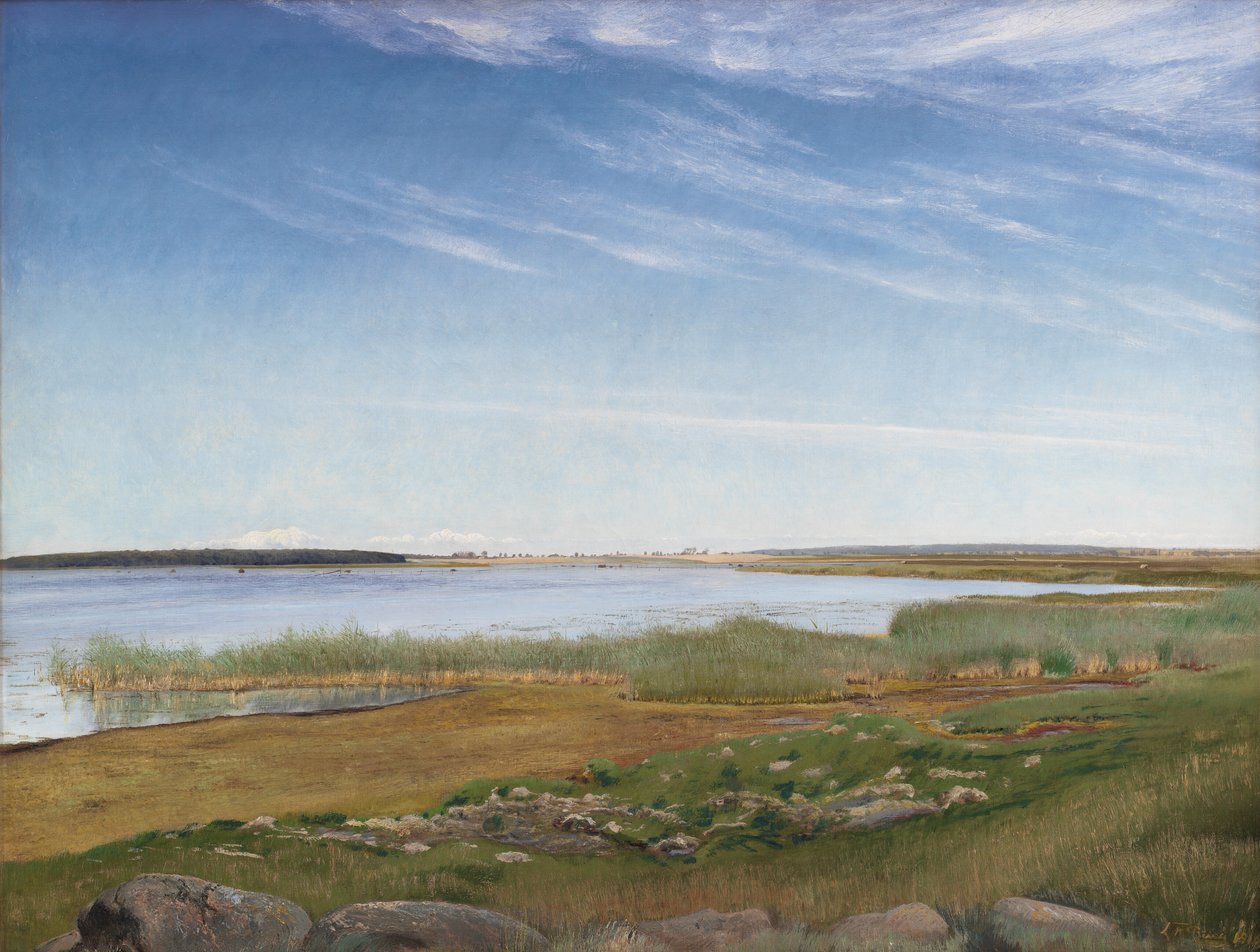 Fjorden ved Karrebæksminde, Sjælland av Laurits Andersen Ring
