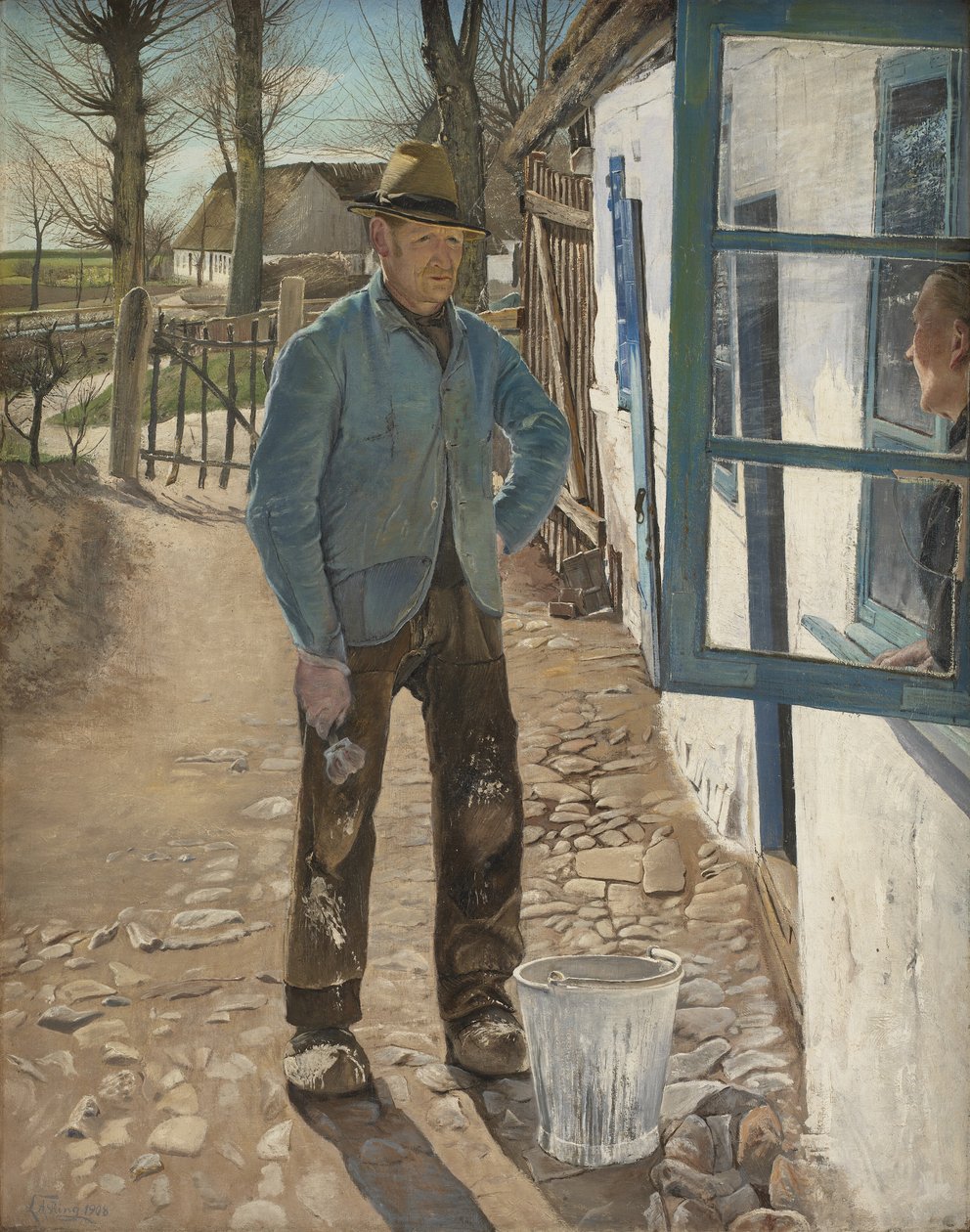 Å hvitvaske det gamle huset av Laurits Andersen Ring