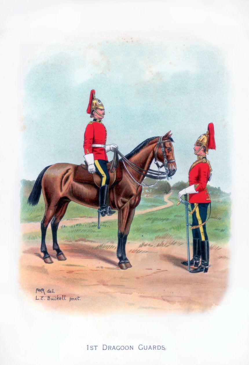 1. Dragon Guards, 1915. av L. E. Buckell