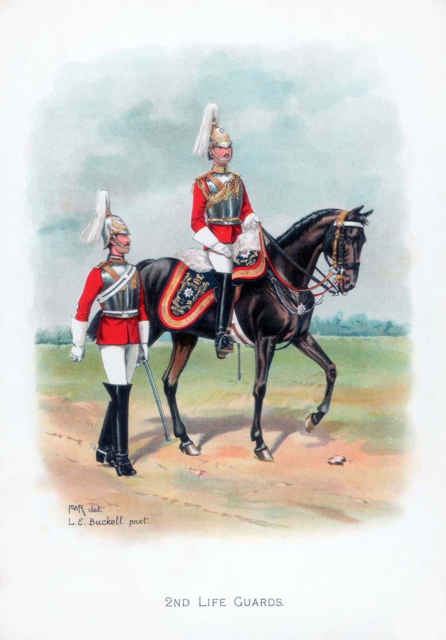 2. livgarde, 1915. av L. E. Buckell