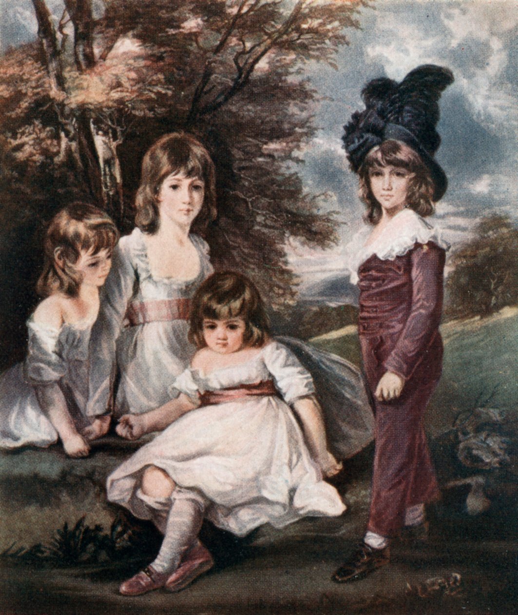 Ungdomspensjonering, 1700-tallet, 1912. av L. Edwards