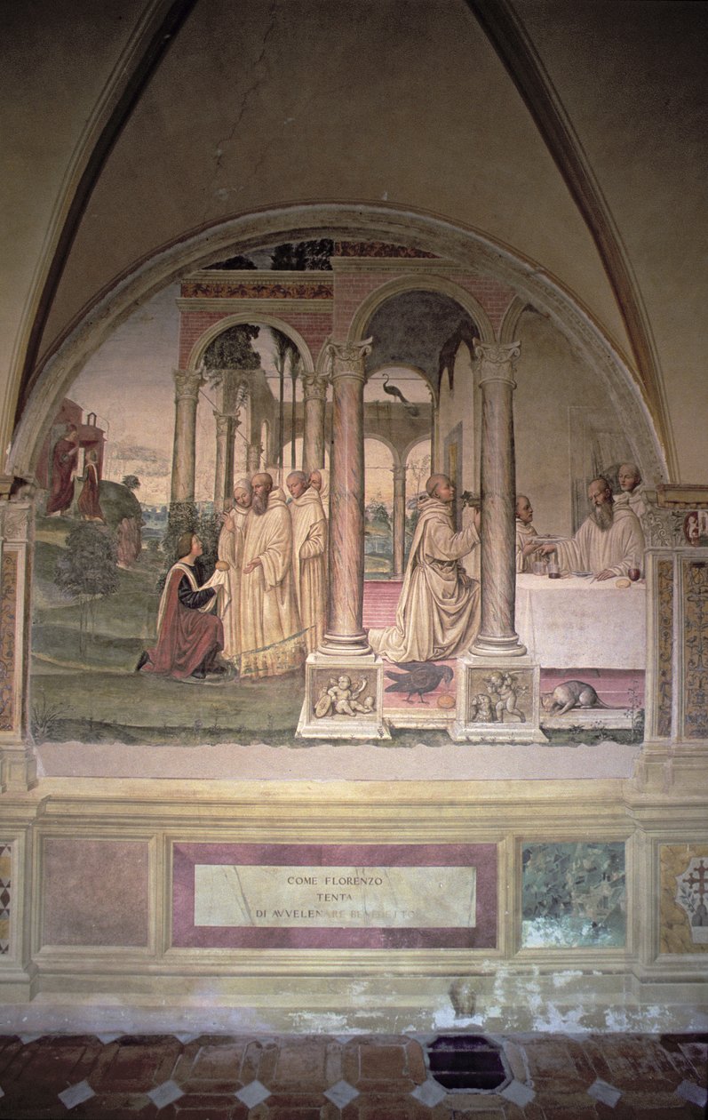 Livet til St. Benedikt av L. Signorelli