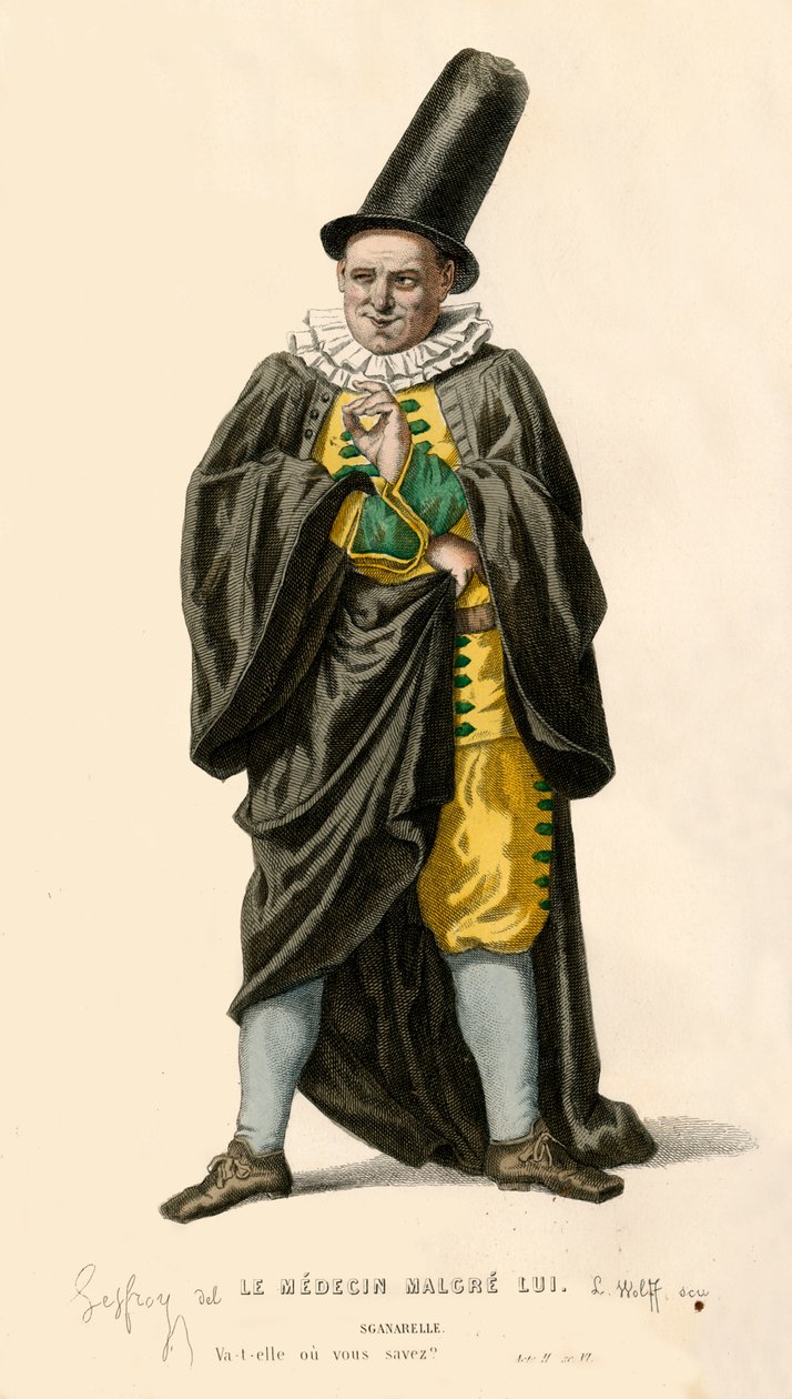 Sganarelle, 1868. av L. Wolff