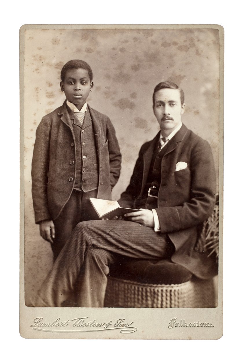 Uten tittel, ca. 1890 (gelatinsølvtrykk) av Lambert and Son Weston