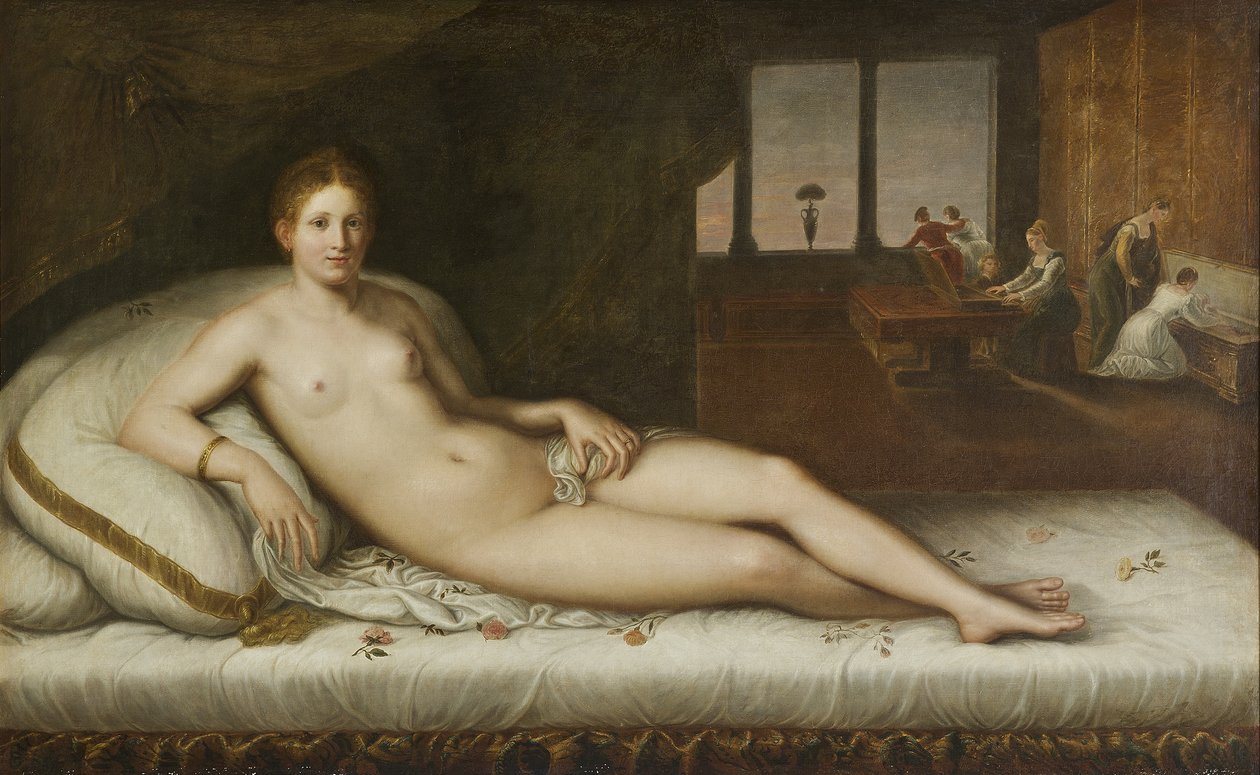 Liggende Venus av Lambert Sustris