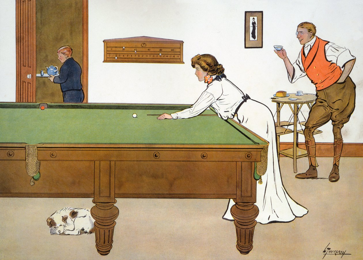 En biljardkamp av Lance Thackeray