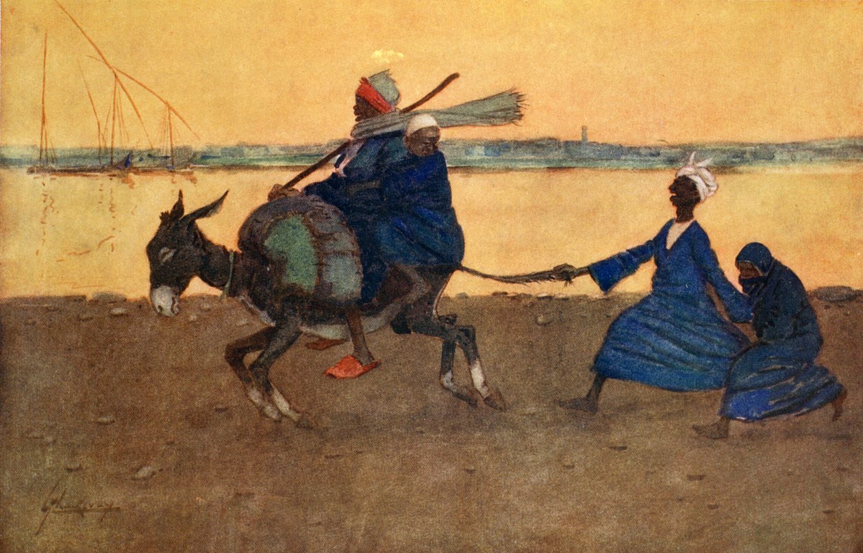'The Silly Ass', 1908. av Lance Thackeray