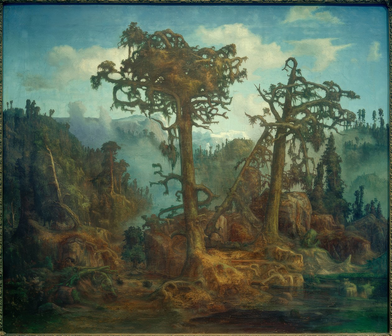 L.Hertervig, Old Pines av Lars Hertervig
