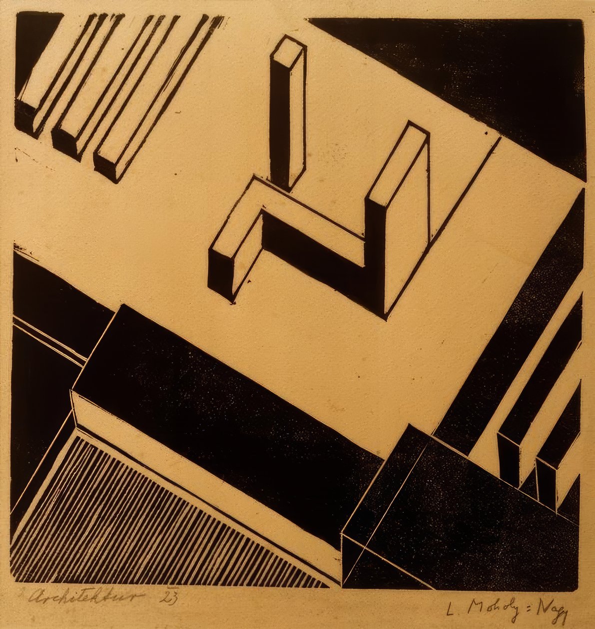 arkitektur av Laszlo Moholy Nagy