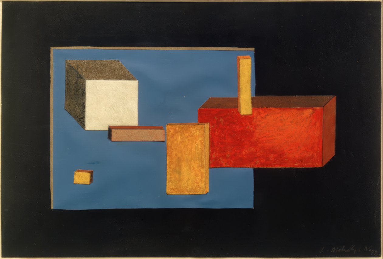 Sceneelementer av Laszlo Moholy Nagy