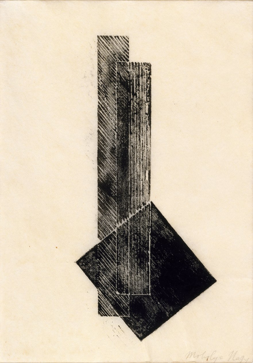Komposisjon, 1922 av Laszlo Moholy Nagy