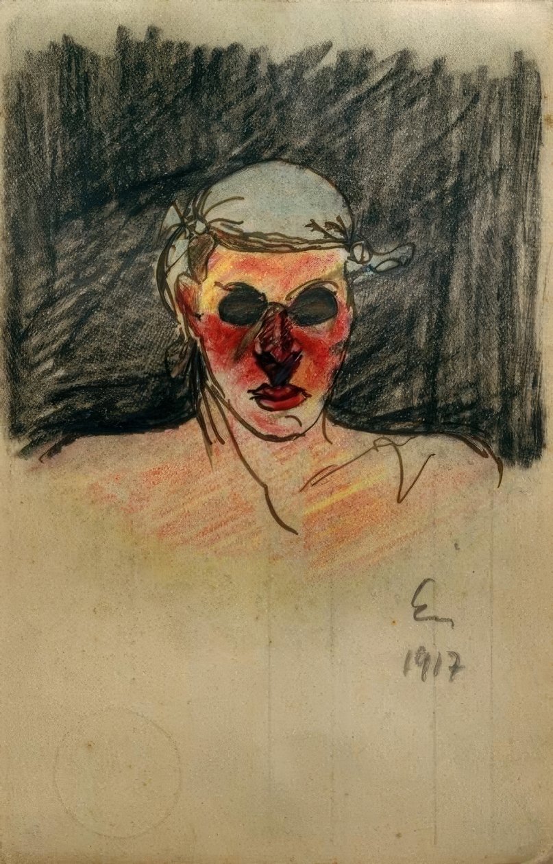 jeg (som en såret mann) av Laszlo Moholy Nagy
