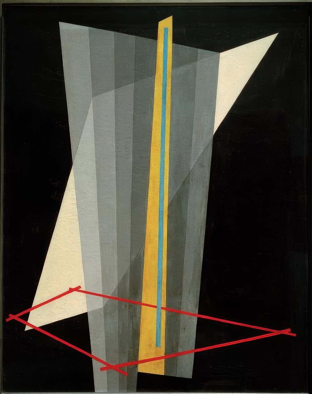 Komposisjon K XVII av Laszlo Moholy Nagy