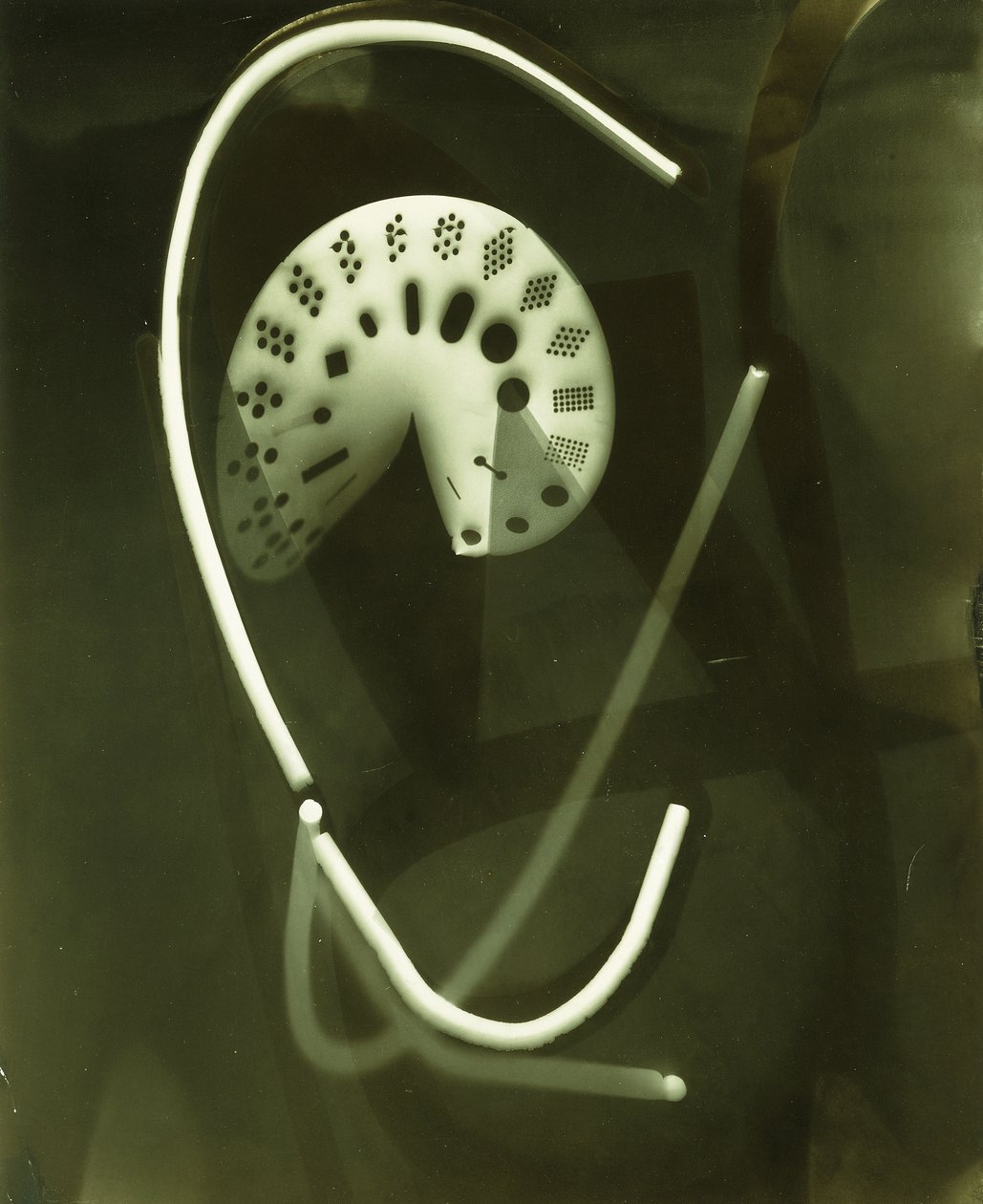 Fotogram av Laszlo Moholy Nagy