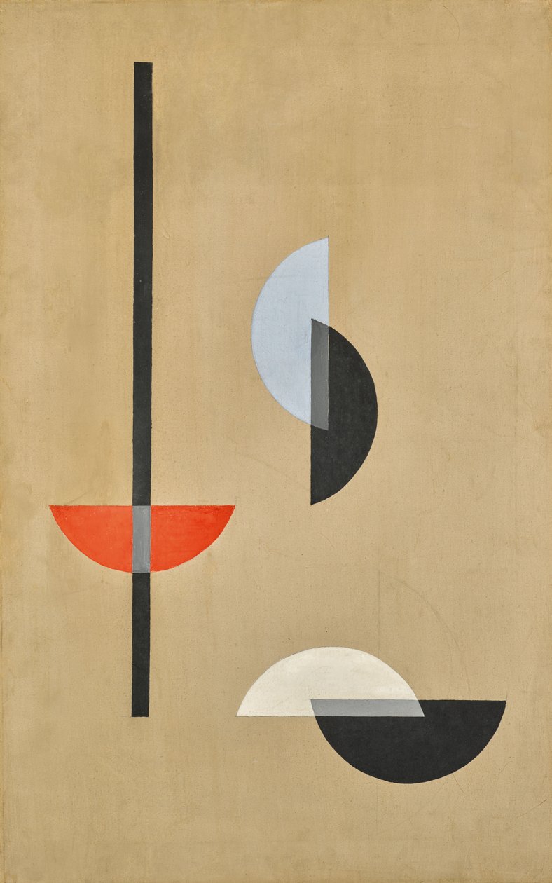 Segmenter, 1921. av Laszlo Moholy Nagy