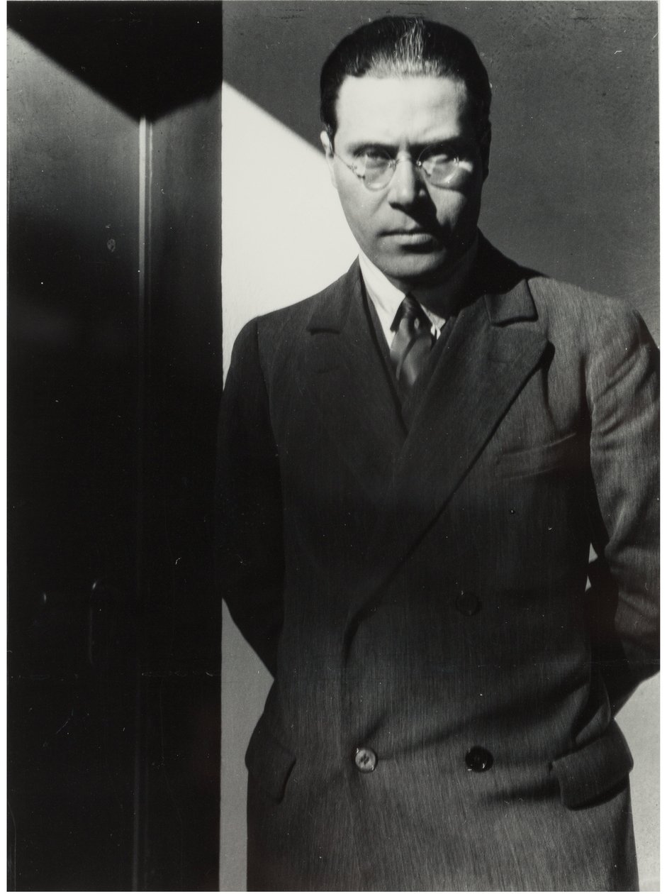 Selvportrett, 1926. av Laszlo Moholy Nagy