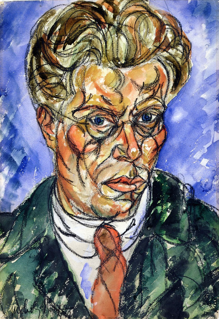 Selvportrett av Laszlo Moholy Nagy