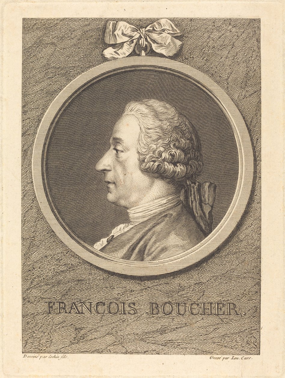 Francois Boucher av Laurent Cars after Charles Nicolas Cochin I