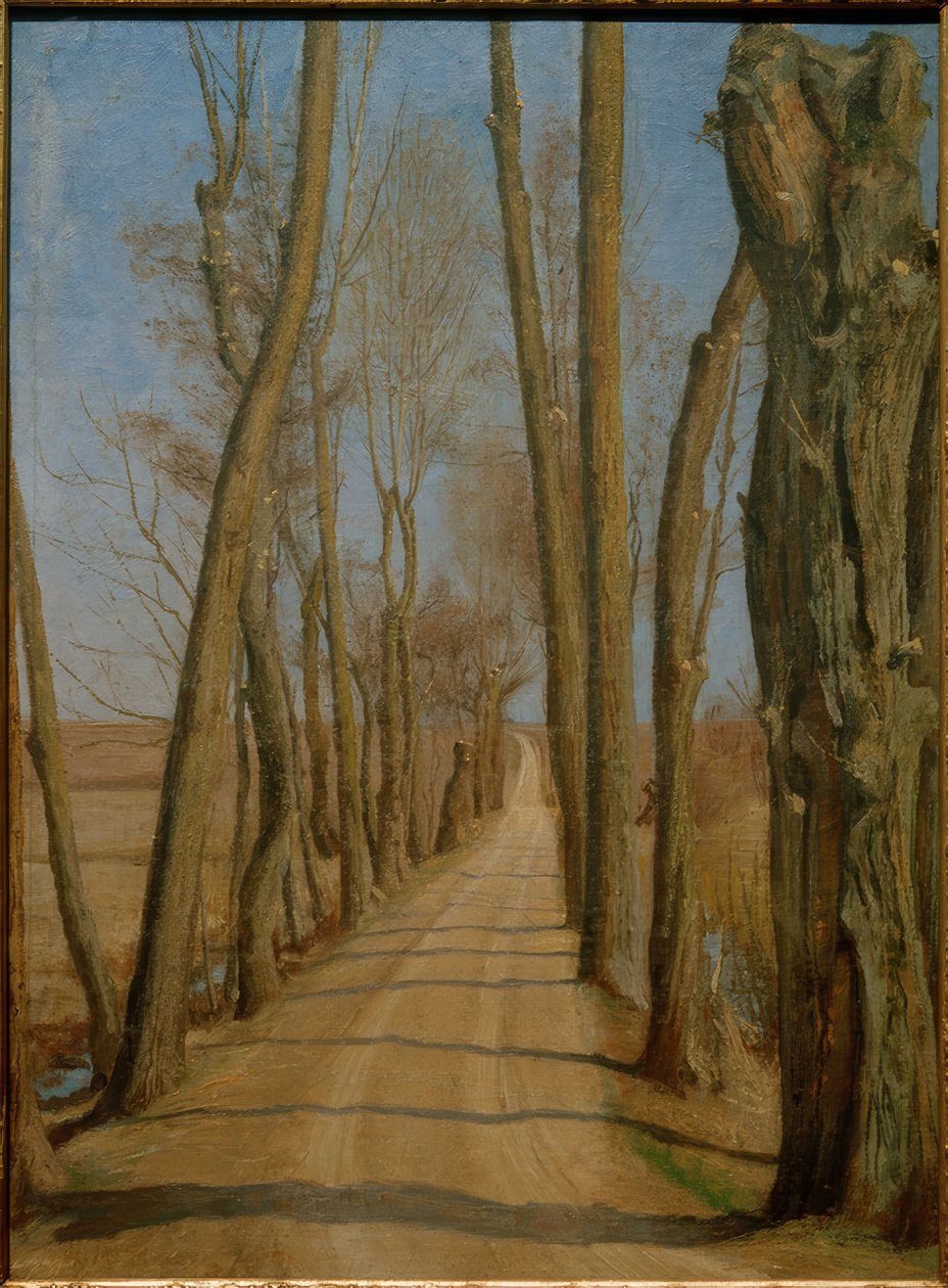 Avenue ved Ydernaes. Gavno av Laurits Andersen Ring
