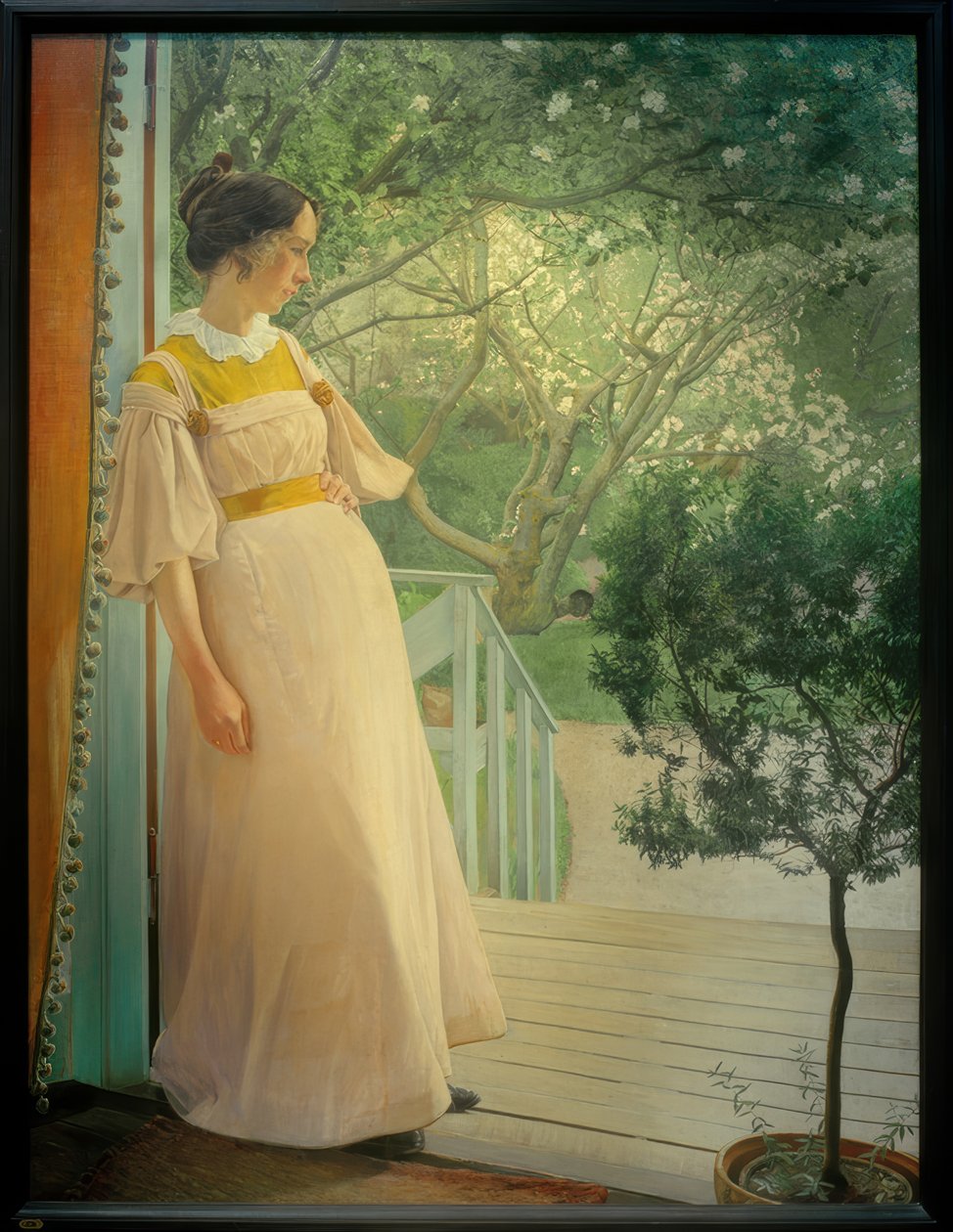På verandadøra av Laurits Andersen Ring