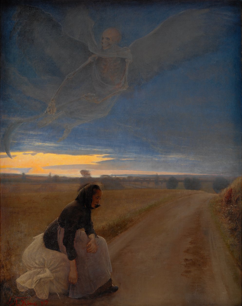 Kveld, 1887. av Laurits Andersen Ring