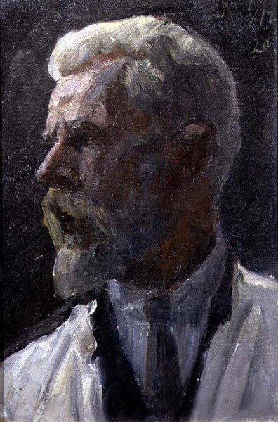Selvportrett av Laurits Regner Tuxen