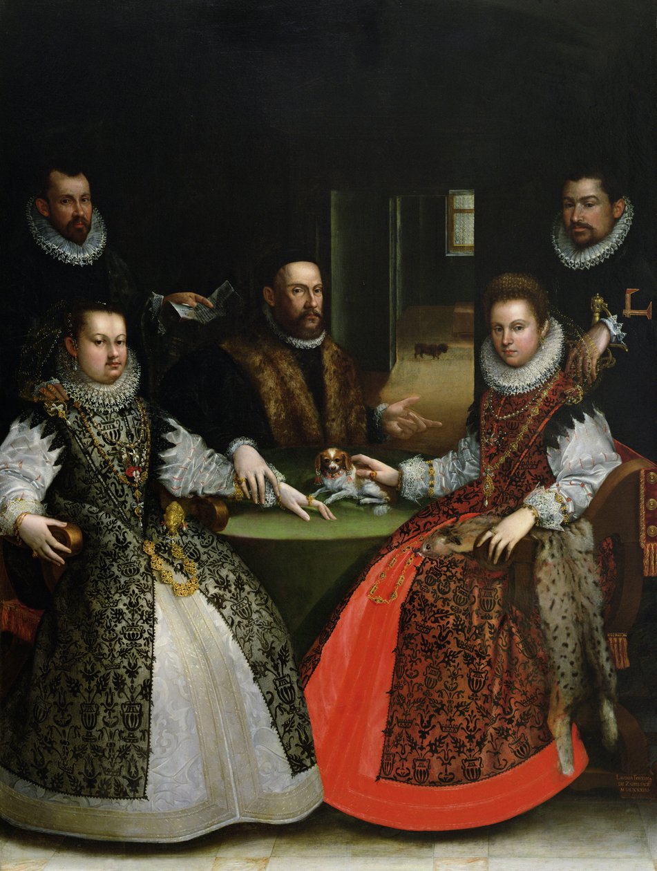 Familien Gozzadini av Lavinia Fontana