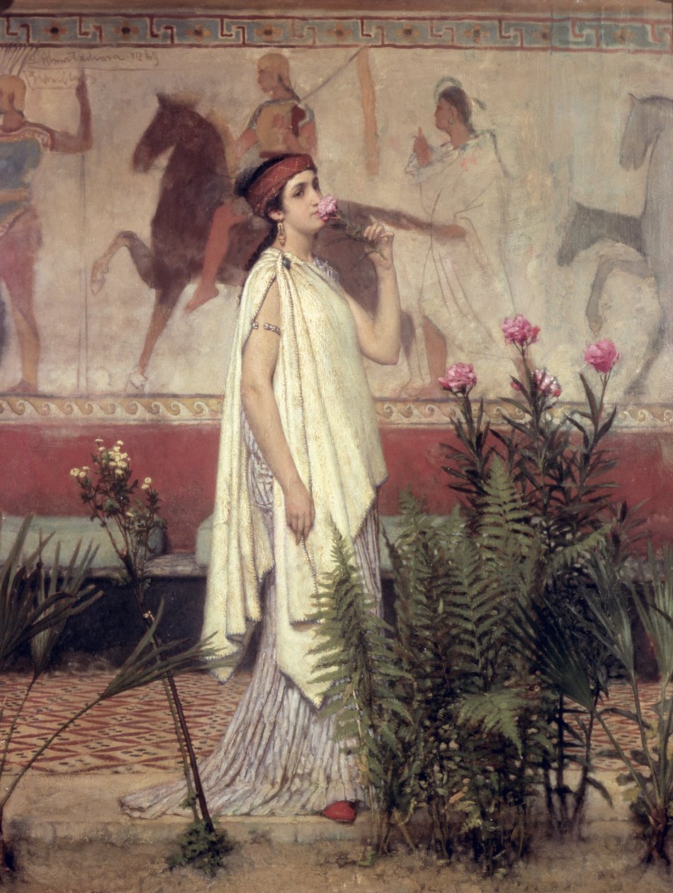 En gresk kvinne, 1869 av Lawrence Alma Tadema