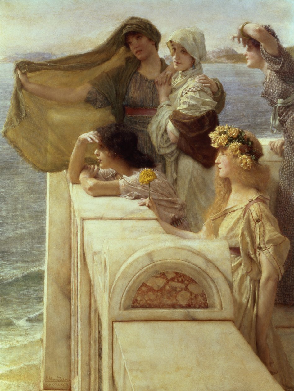 Ved Afrodites vugge, 1908 av Lawrence Alma Tadema