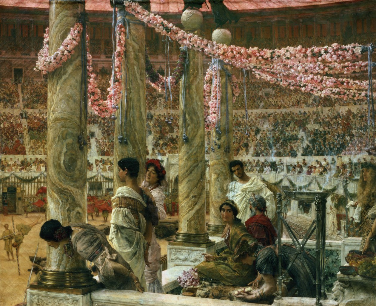 Caracalla og Geta, 1907 av Lawrence Alma Tadema