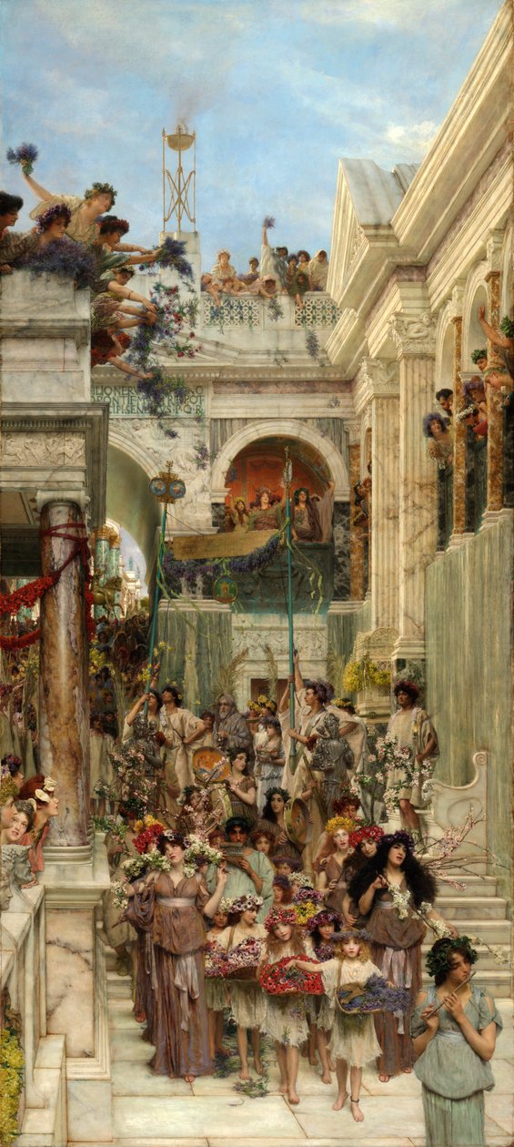 Vår av Lawrence Alma Tadema