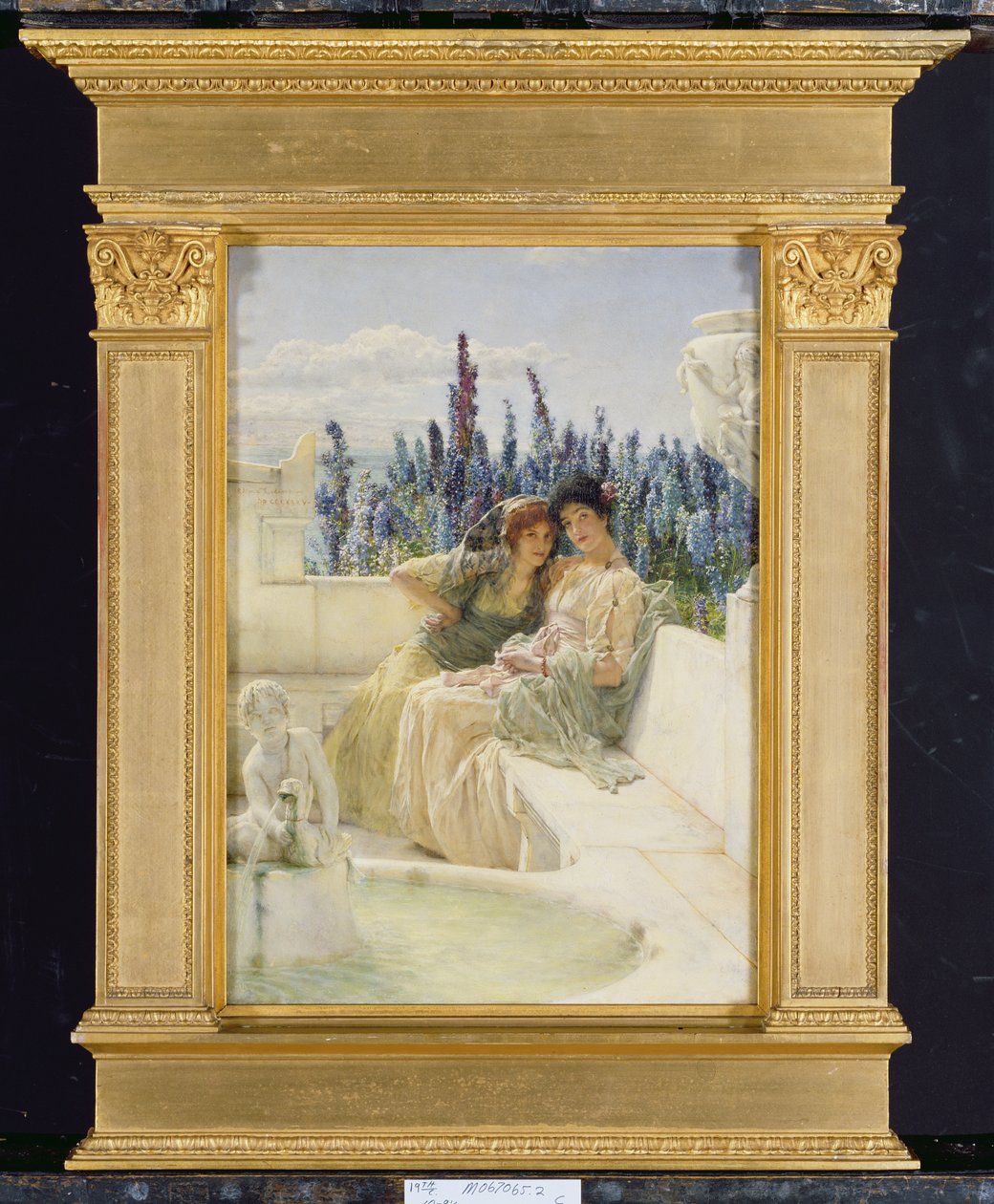 Whispering Noon, 1896 (se også 15061) av Lawrence Alma Tadema
