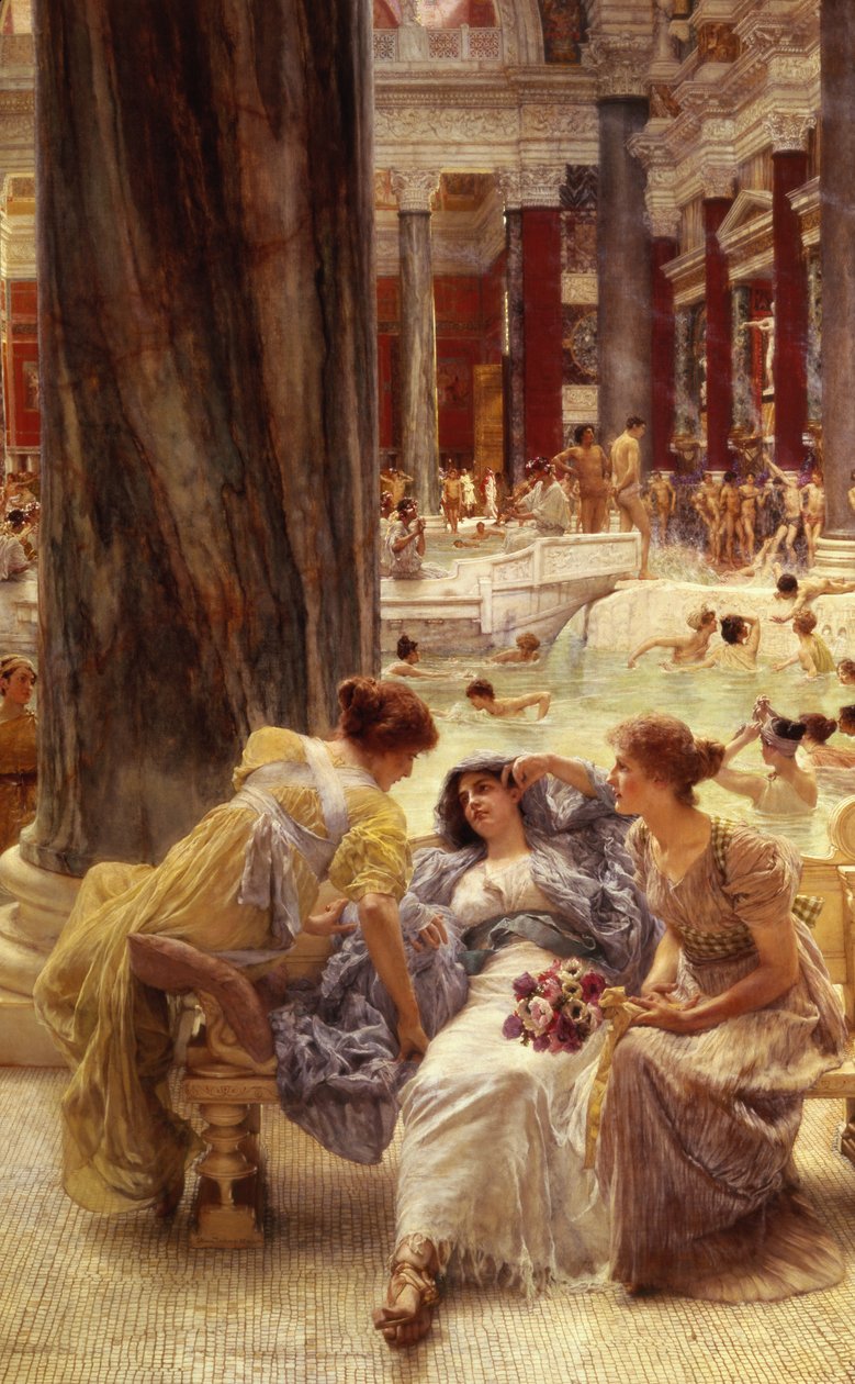 The Baths of Caracalla, 1899 av Lawrence Alma Tadema
