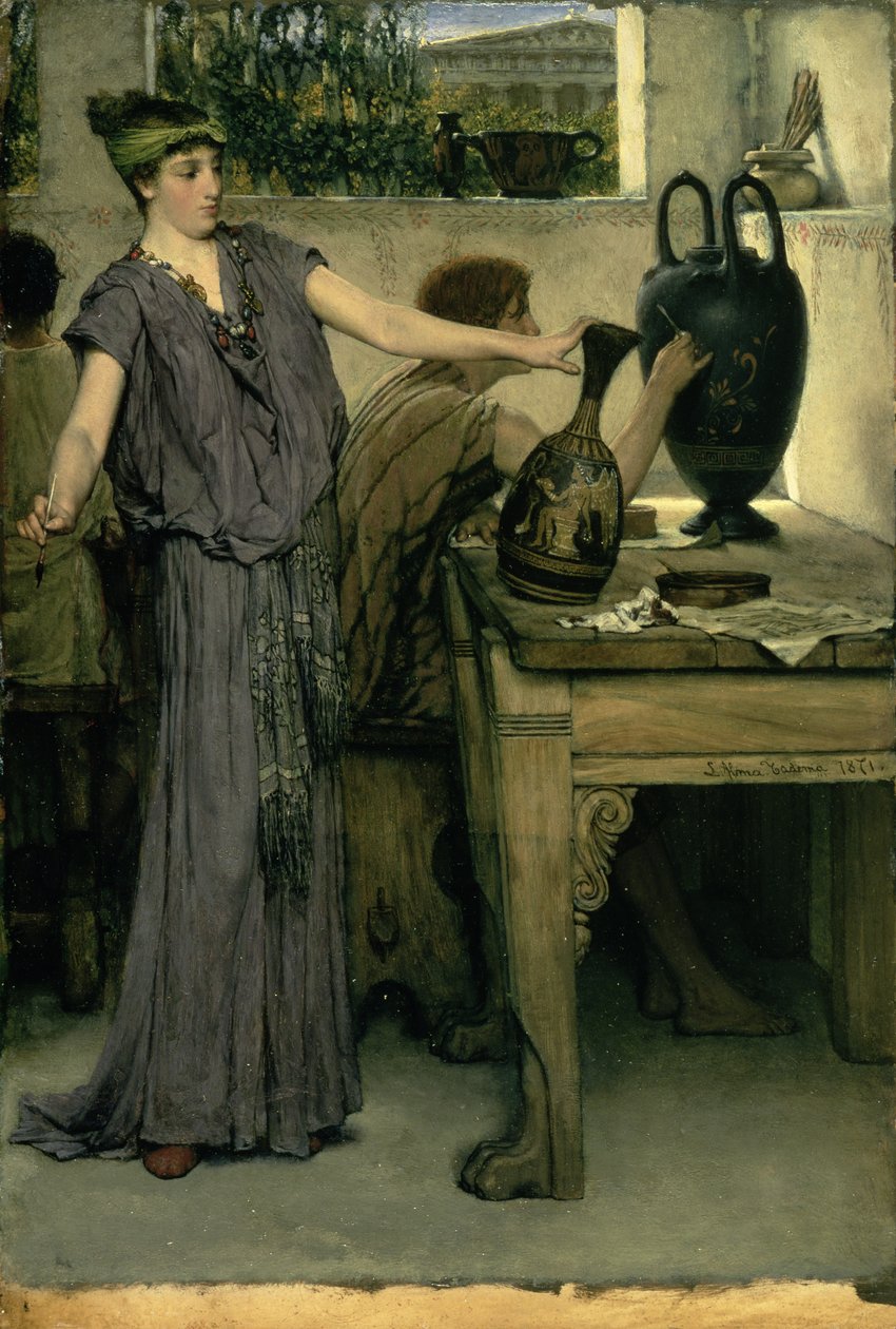 Etruskiske vasemalere av Lawrence Alma Tadema
