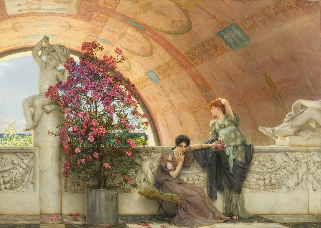Bevisstløse rivaler av Lawrence Alma Tadema