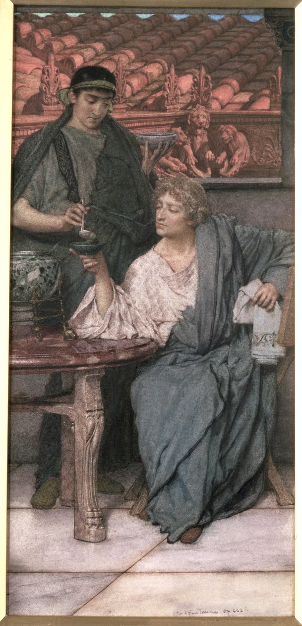 De romerske vinsmakere av Lawrence Alma Tadema