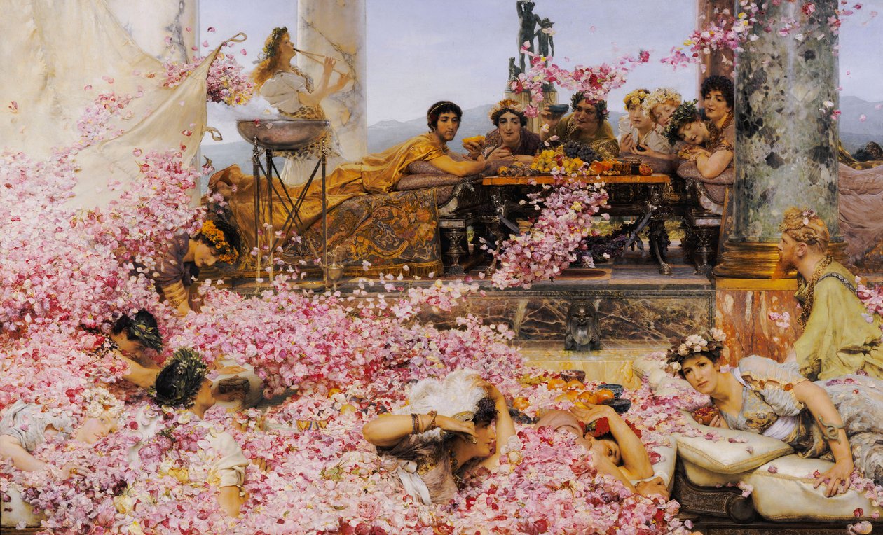 Rosene til Heliogabalus av Lawrence Alma Tadema