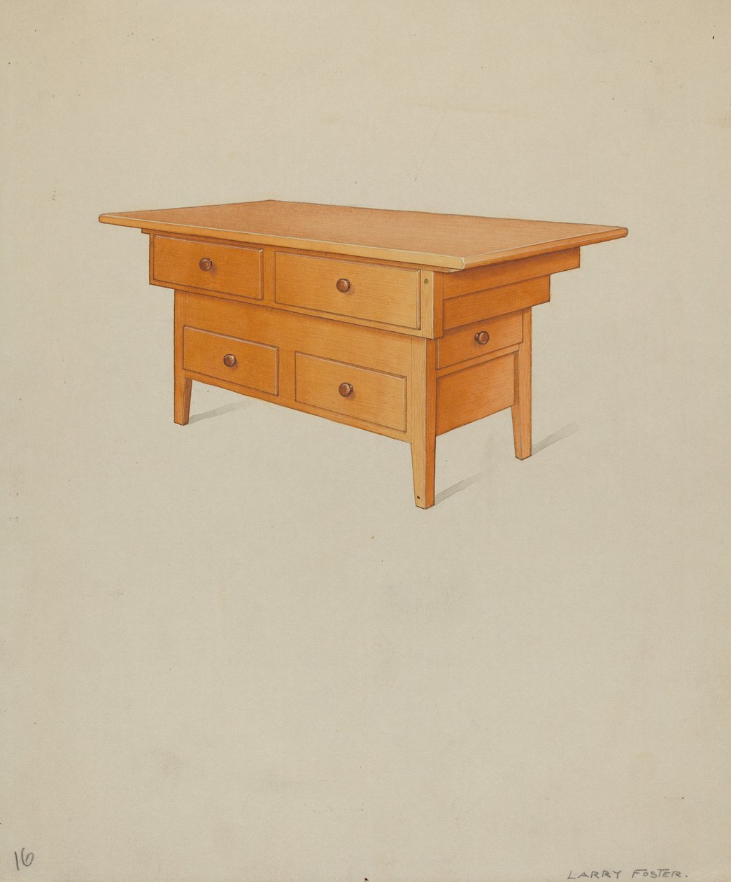 Meieri Counter av Lawrence Foster