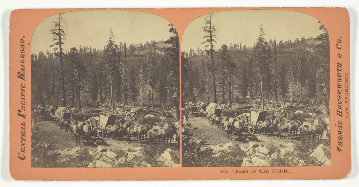 Lag på toppmøtet, 1867. av Lawrence and Houseworth