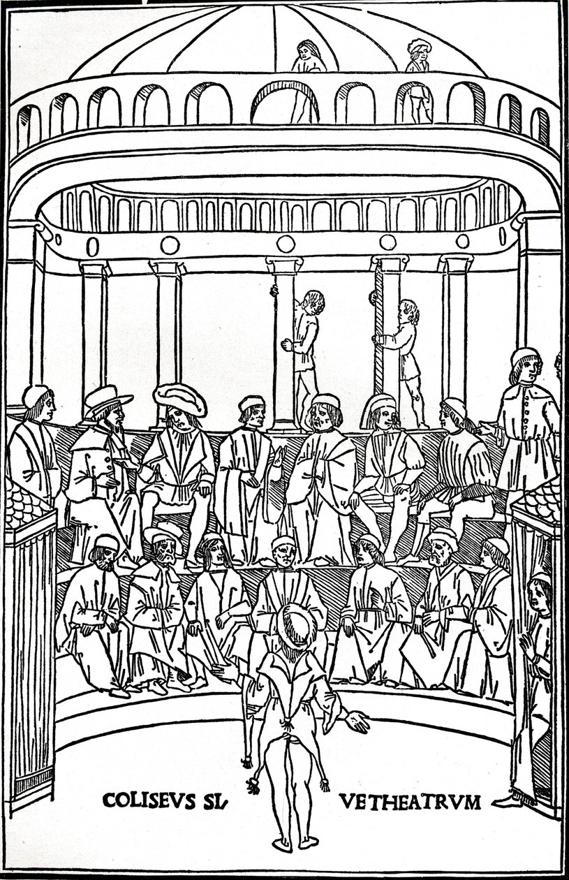 Plantus, komedie, c1511 av Lazarus de Soardi